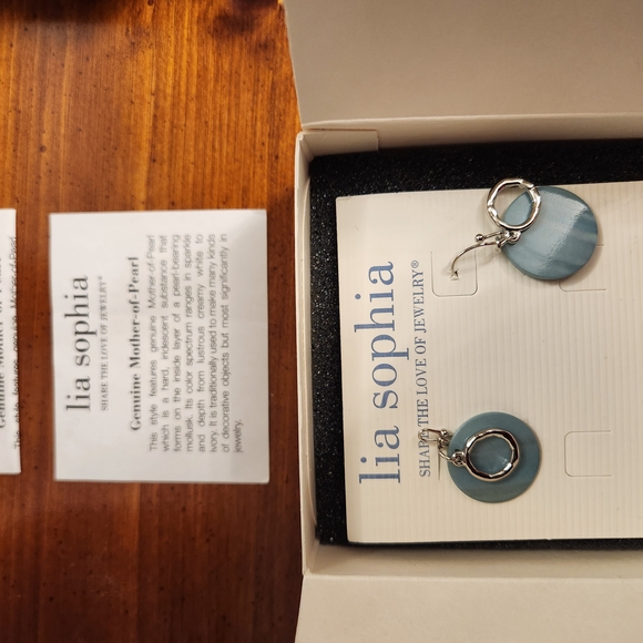 Lia Sophia Jewelry Box - Blue - Picture 3 of 3